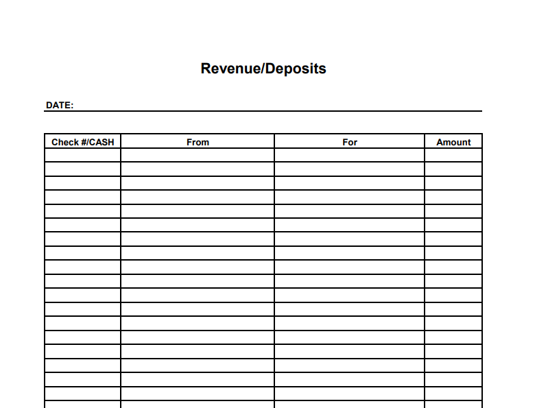 revenue-deposits
