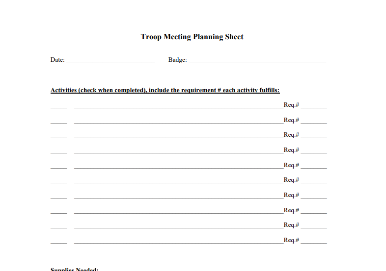 troop-planning